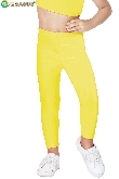 LEGGINS DANZA LYCRA GIALLO BABY